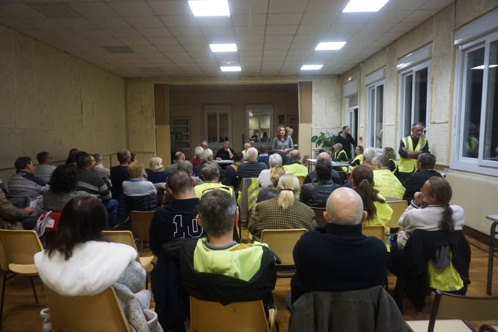 J'ai participé ce soir au débat organisé par le collectif de gilets jaunes de la Croisière à Saint-Sornin-Leulac, dans le cadre du Grand Débat National.
